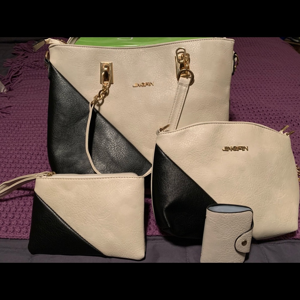 4 piece purse set